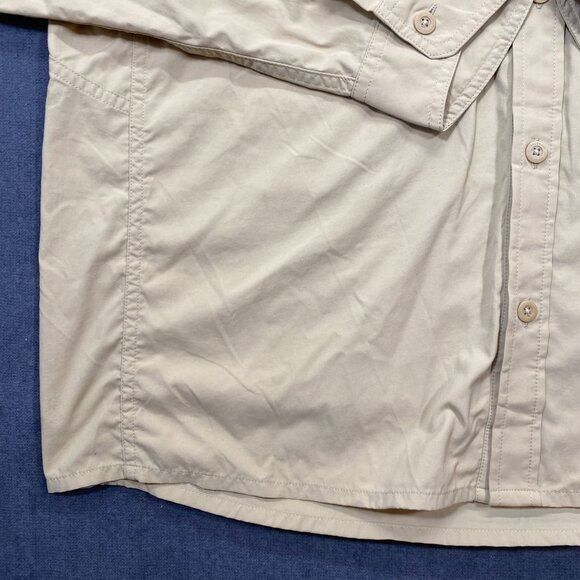 REI Co-Op Mens Yellow Long-Sleeve Button-Up Shirt Size Large Outdoor Hiking - Picture 8 of 14